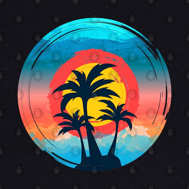 Retro sunset arts by J&R collection